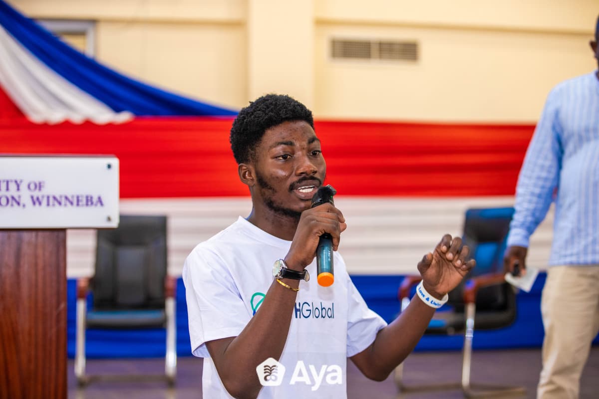 Pitch Showcase at AyaHQ × UEW Roadshow