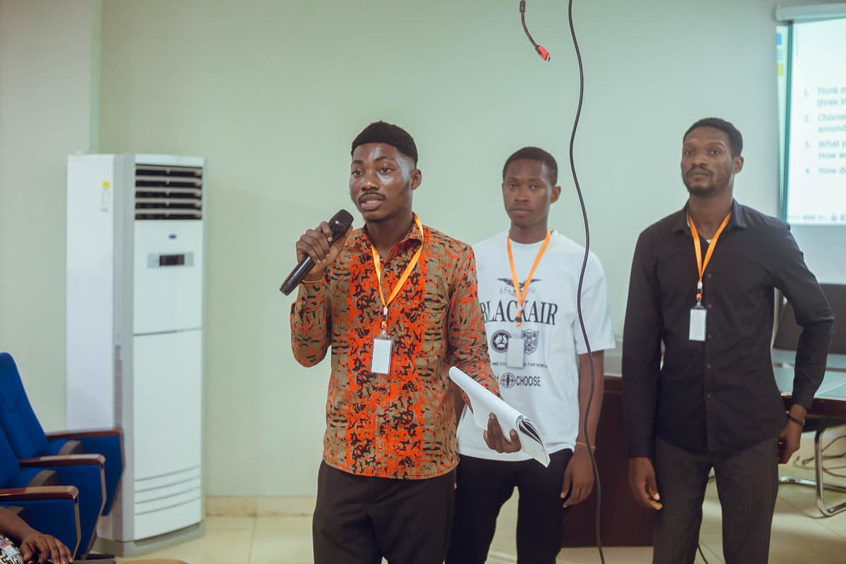 Keynote Pitch at UEW Innovation Hub — British Council