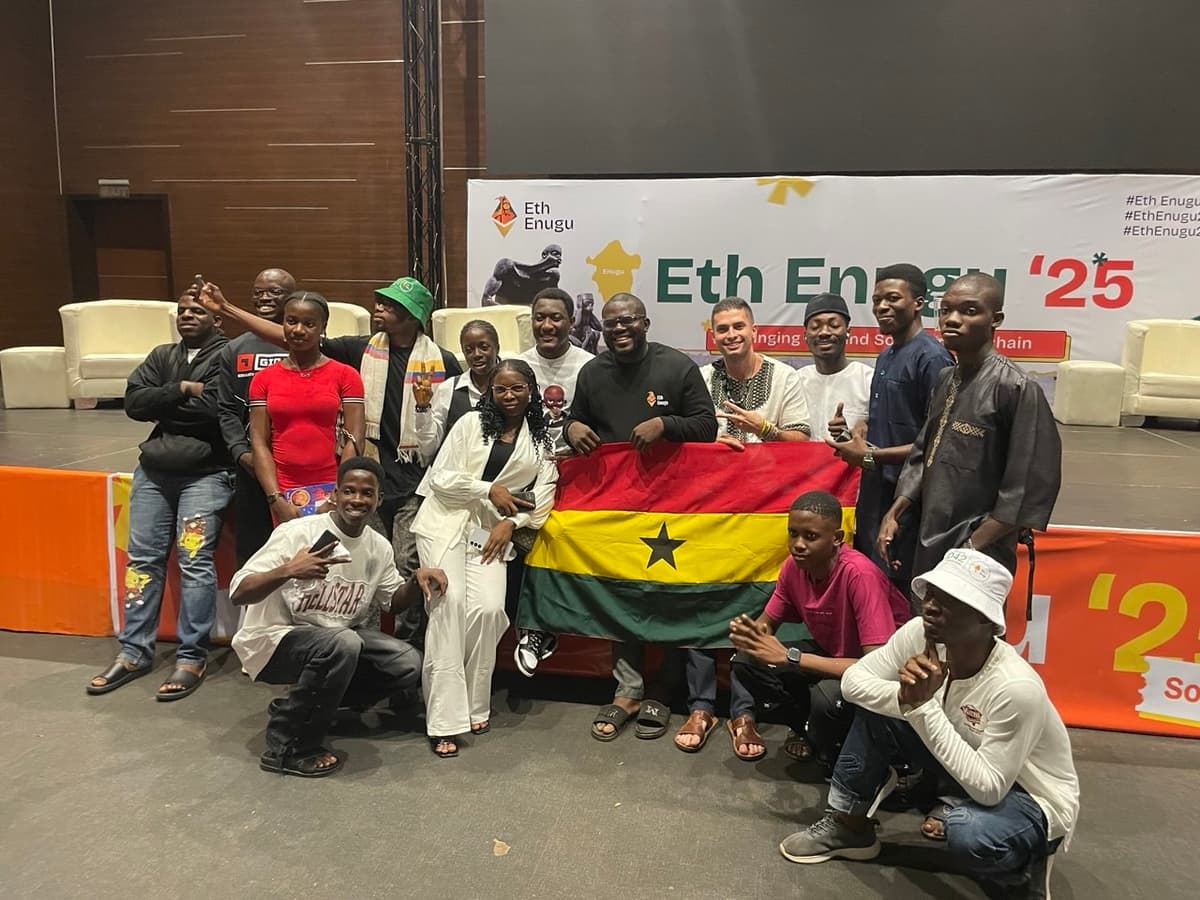 Representing Ghana at ETH Enugu Conference 2025
